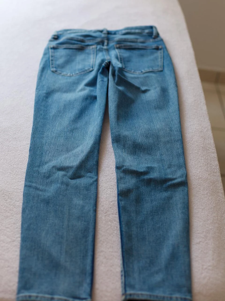 High-waisted skinny jeans H&M - Light denim blue - Size 36 - Very good condition – photo 6